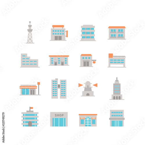 BUILDING ICON SET