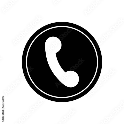 telephone logo vector