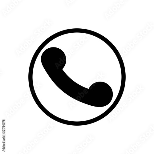 telephone logo vector
