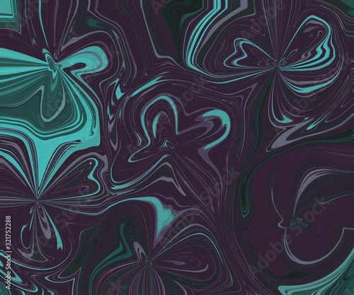 seamless pattern with flowers and butterflies