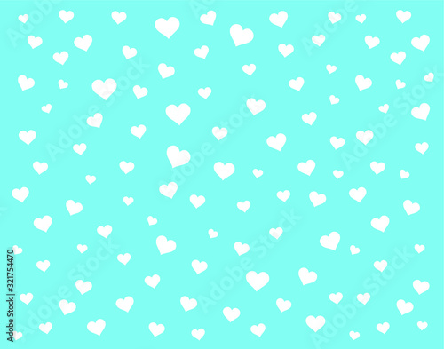  Beautiful and colorful heart pattern background image