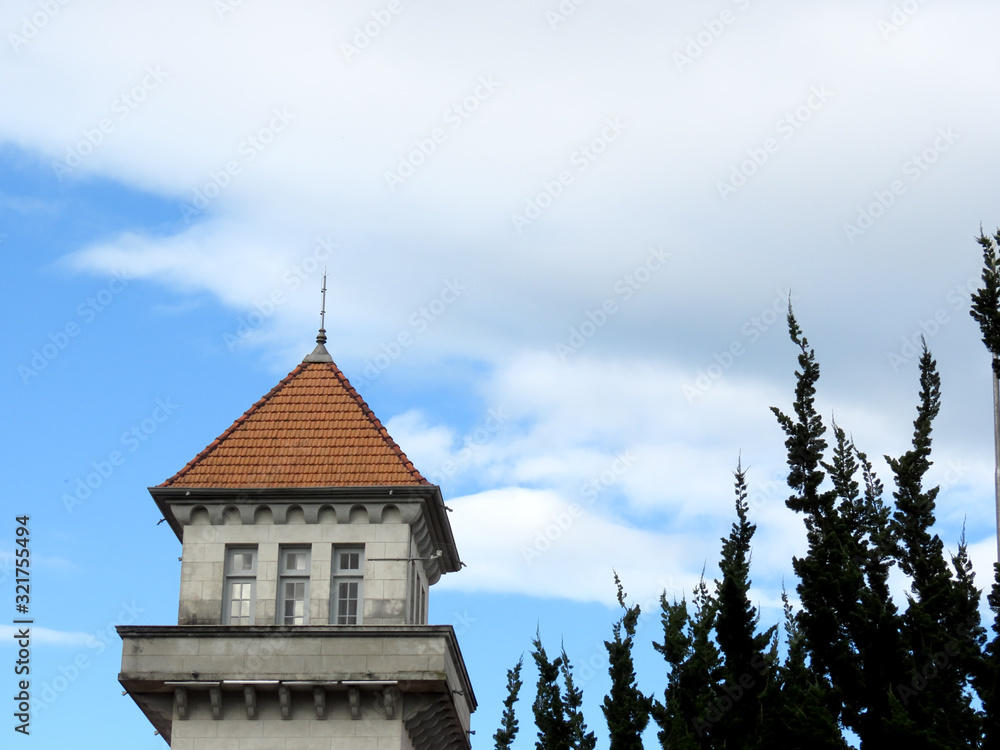 Old medieval style castle tower Old medieval style castle tower