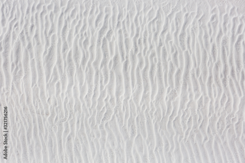 Textures of gypsum sand in White Sands National Park in New Mexico. Textures of gypsum sand in White Sands National Park in New Mexico.