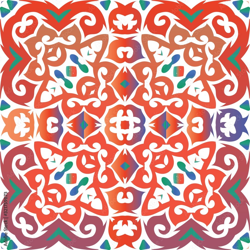 Antique talavera tiles patchwork. Antique talavera tiles patchwork.