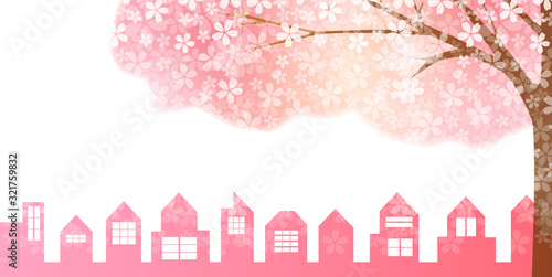 桜　春　花　背景