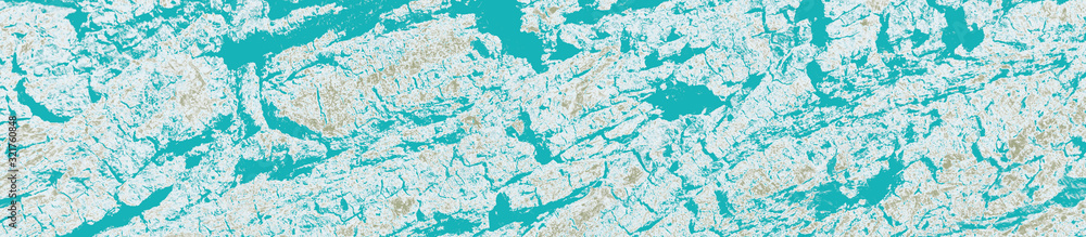 Fototapeta premium abstract turquoise, blue and khaki colors background for design