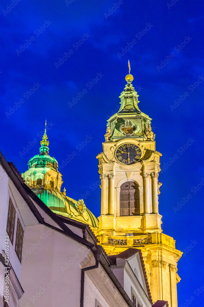 Prague historical buildings at dusk , Prague, Czech Republic. Prague historical buildings at dusk , Prague, Czech Republic.