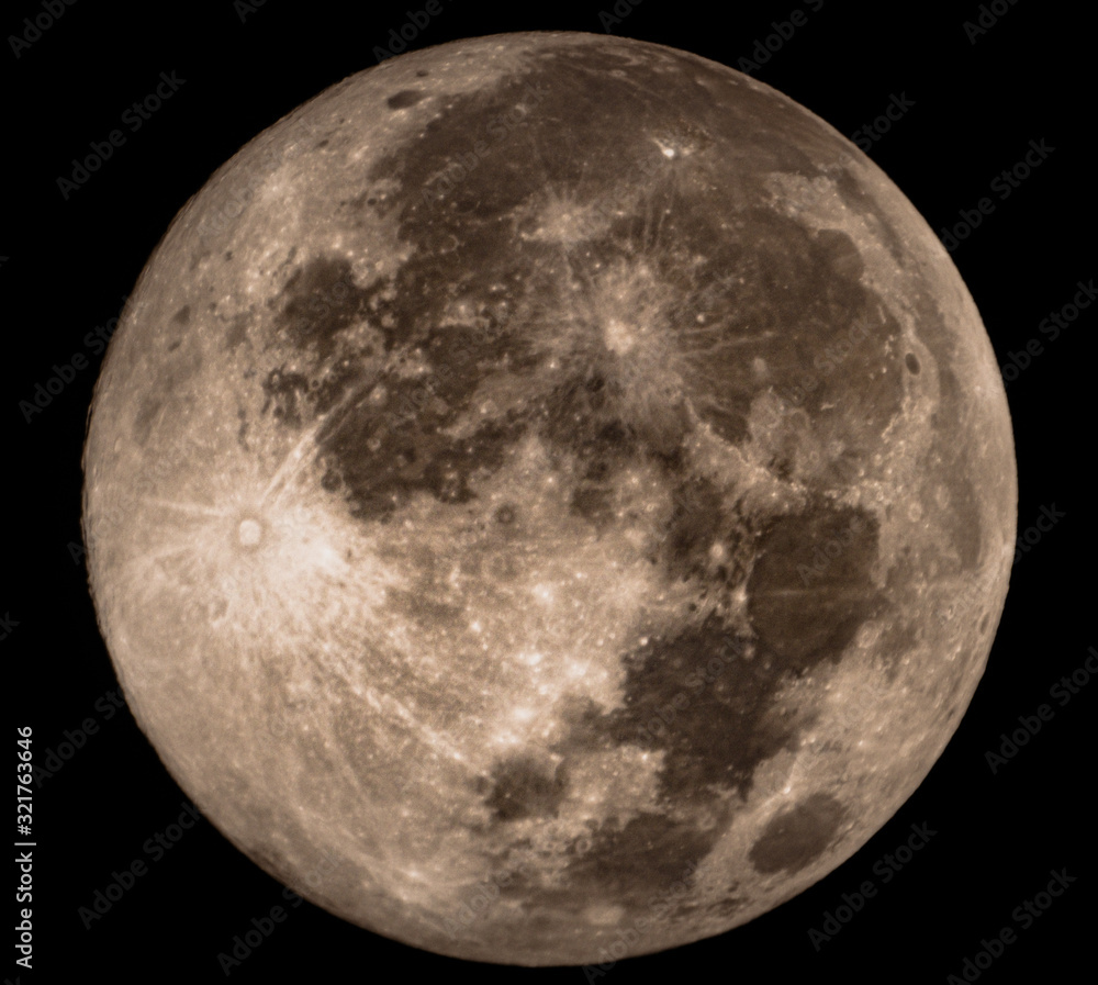 Fototapeta premium Full Moon 2020 