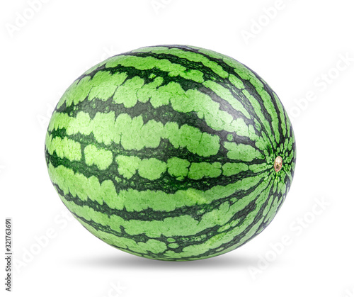 watermelon isolated on wwathite background