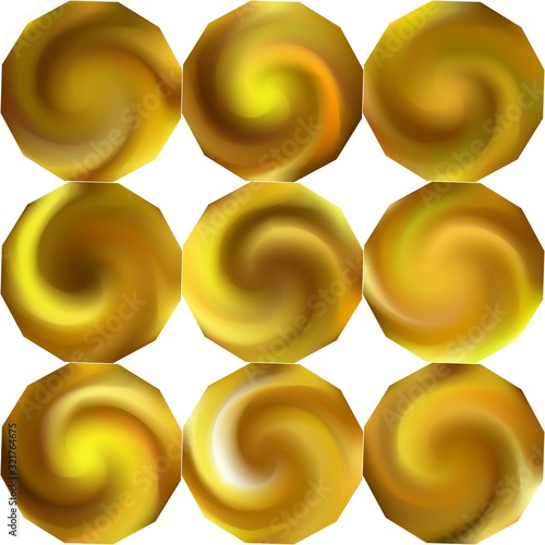 Collection of polygonal smooth backgrounds.