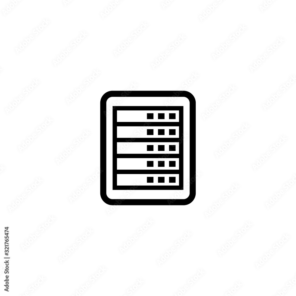 rack icon design vector logo template EPS 10 rack icon design vector logo template EPS 10