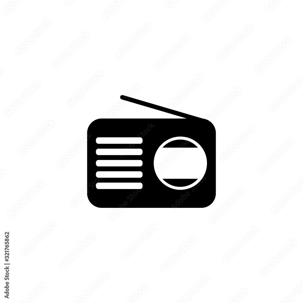radio icon design vector logo template EPS 10 radio icon design vector logo template EPS 10