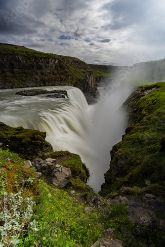 Gullfoss waterfall in Iceland © David Souza