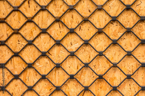Wood with metal texture background