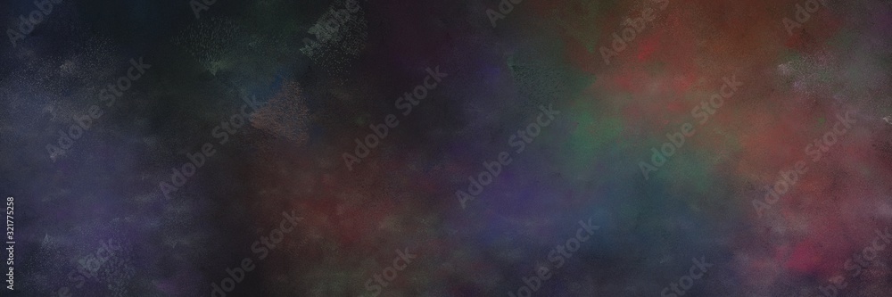 colorful vintage painting background texture with very dark blue, old mauve and pastel brown colors and space for text or image. can be used as header or banner