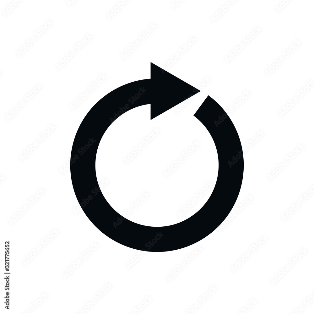 reload icon design vector logo template EPS 10 reload icon design vector logo template EPS 10
