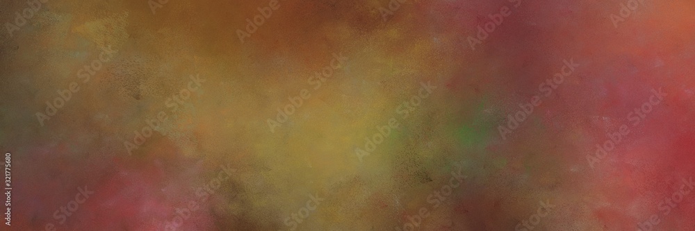vintage abstract painted background with brown, pastel brown and dark olive green colors and space for text or image. can be used as background or texture