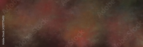 colorful distressed painting background graphic with old mauve, brown and very dark green colors and space for text or image. can be used as header or banner