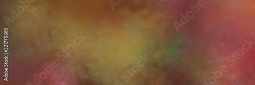 vintage abstract painted background with brown, pastel brown and dark olive green colors and space for text or image. can be used as background or texture