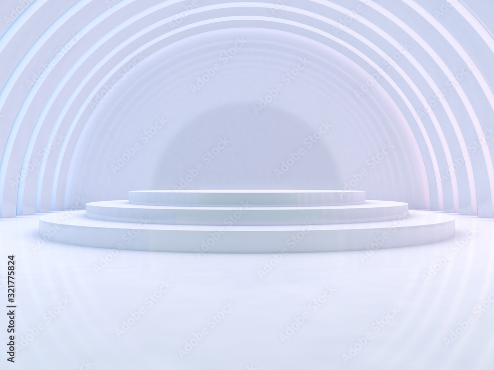 Obraz premium Abstract modern architecture background. 3D