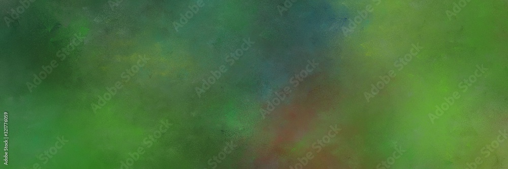 colorful distressed painting background texture with dark olive green, pastel brown and dark slate gray colors. can be used as season card background or wall paper cover background