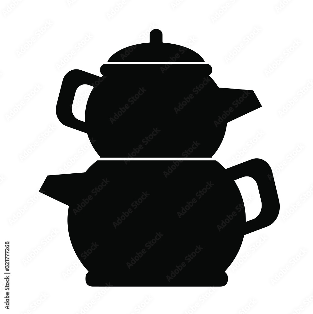 teapot isolated on white background teapot isolated on white background