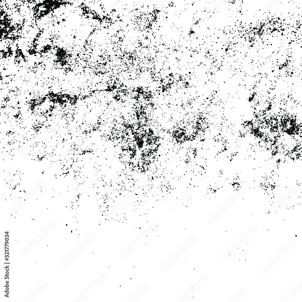 Vector grunge texture. Black and white abstract background. Eps10