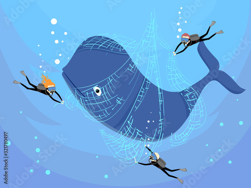 People Save Whale Trap Fish...