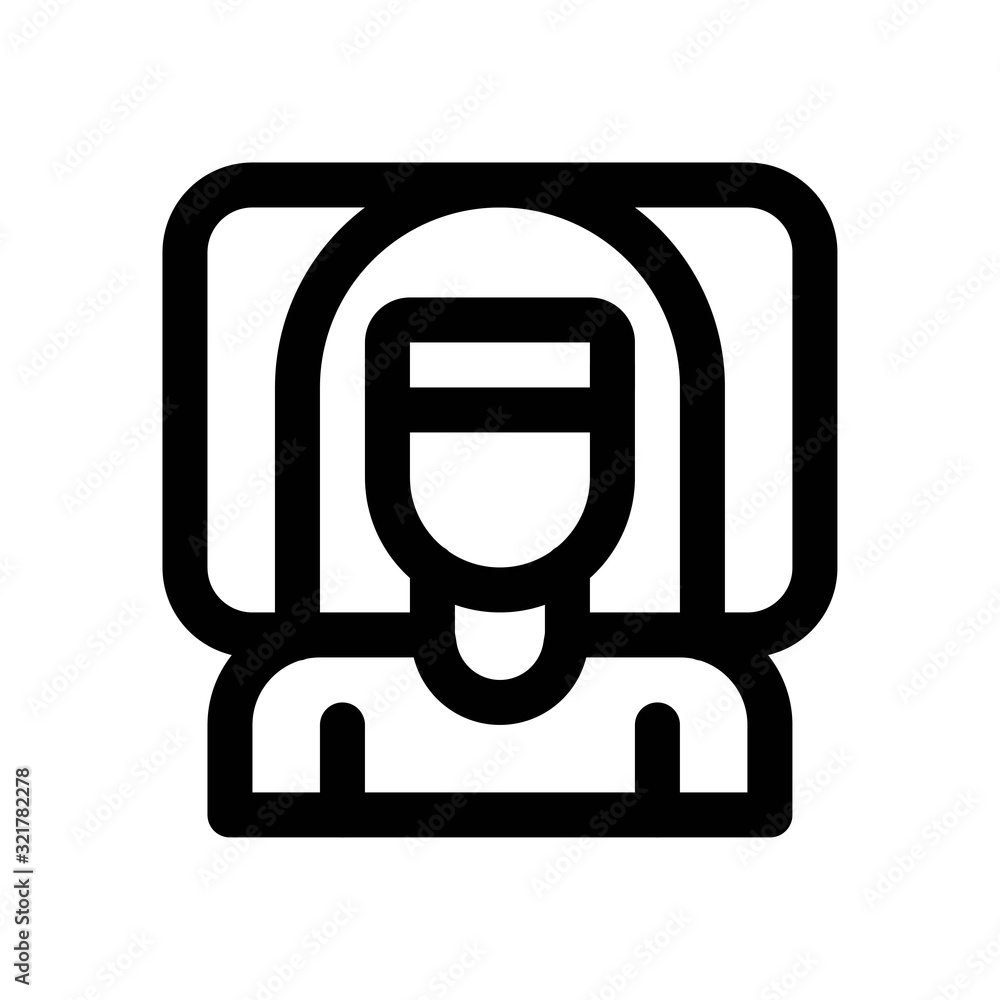 corona virus related fever patient on bed vector in lineal style, corona virus related fever patient on bed vector in lineal style,