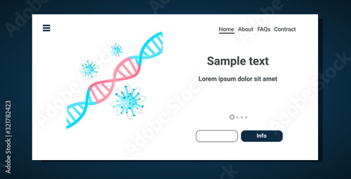 molecular MERS-CoV cell floating influenza virus wuhan coronavirus 2019-nCoV pandemic medical health risk horizontal copy space vector illustration