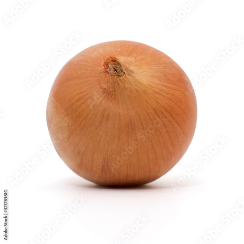 onions isolated on white