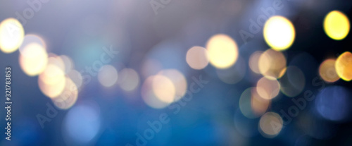 abstract blur  bokeh light background festive colorful banner bokeh concept photo