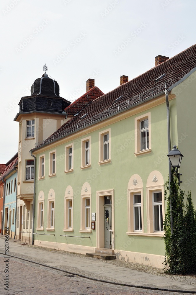 Fototapeta premium Unterwegs in Mutschen-Sachsen