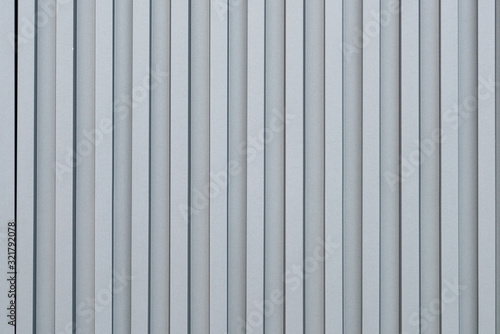 Aluminum row pattern wall background and texture