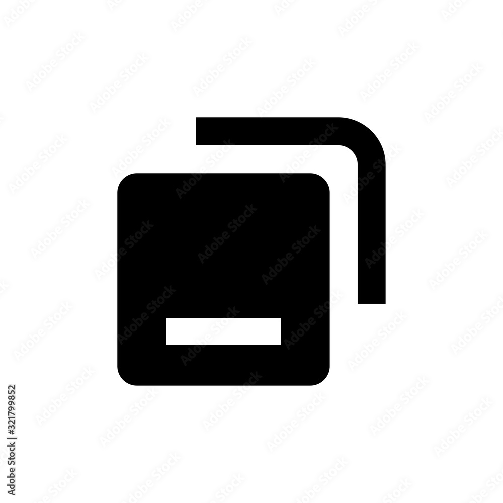 restore down icon design logo template EPS 10 restore down icon design logo template EPS 10