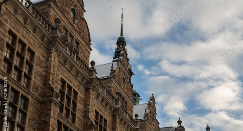 Views of the winter city of Stockholm. Sweden. 01.2018 photo