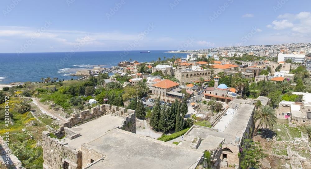 Byblos, Lebanon - one of the oldest continuously inhabited cities in the world, and UNESCO World Heritage Site, the Old Town of Byblos is one of the most important historical sites in Lebanon