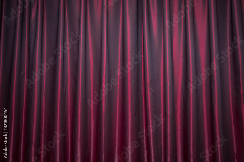 Red panel background wallpaper texture Red closed curtain with light spots in a theater . . Red Stage Curtain .