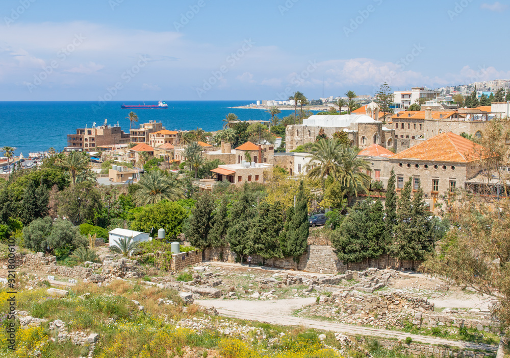Byblos, Lebanon - one of the oldest continuously inhabited cities in the world, and UNESCO World Heritage Site, the Old Town of Byblos is one of the most important historical sites in Lebanon