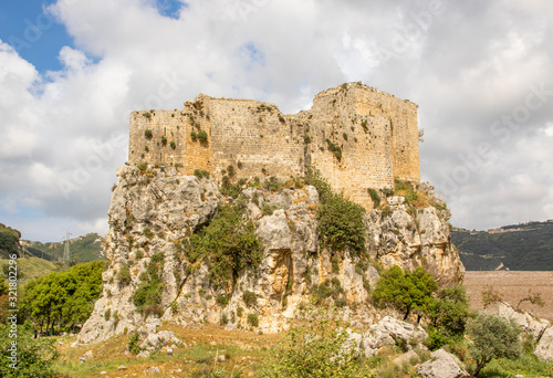 Hamat  Lebanon - built in the 17th century to guard the route from Tripoli to Beirut  the Mseilha Fort is a wonderful fortification built on a long  narrow limestone rock near the Nahr el-Jawz River