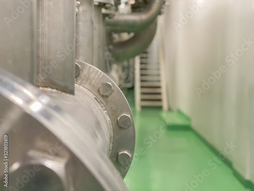 close of piping at Compressed Dry Air System