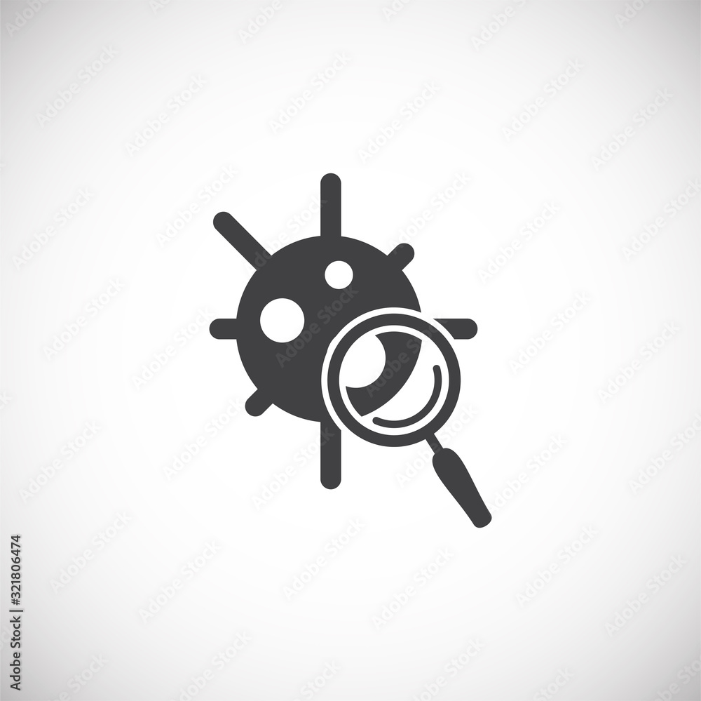 Obraz premium Medical technologies related icon on background for graphic and web design. Creative illustration concept symbol for web or mobile app