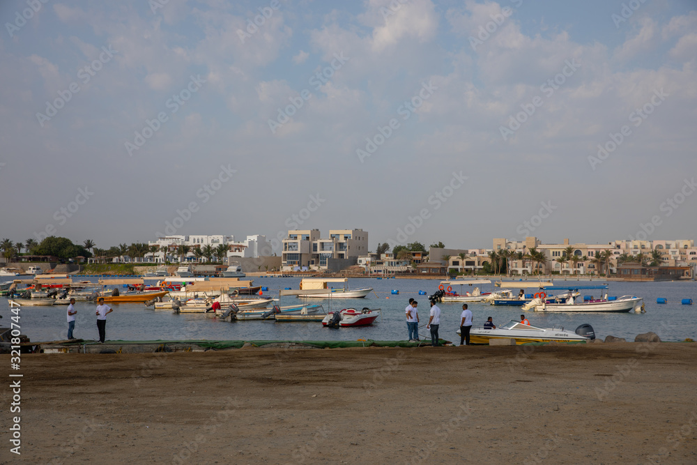 Corniche in Jeddah City,