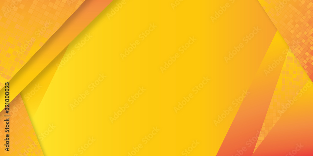 Fresh orange yellow abstract geometric background Fresh orange yellow abstract geometric background