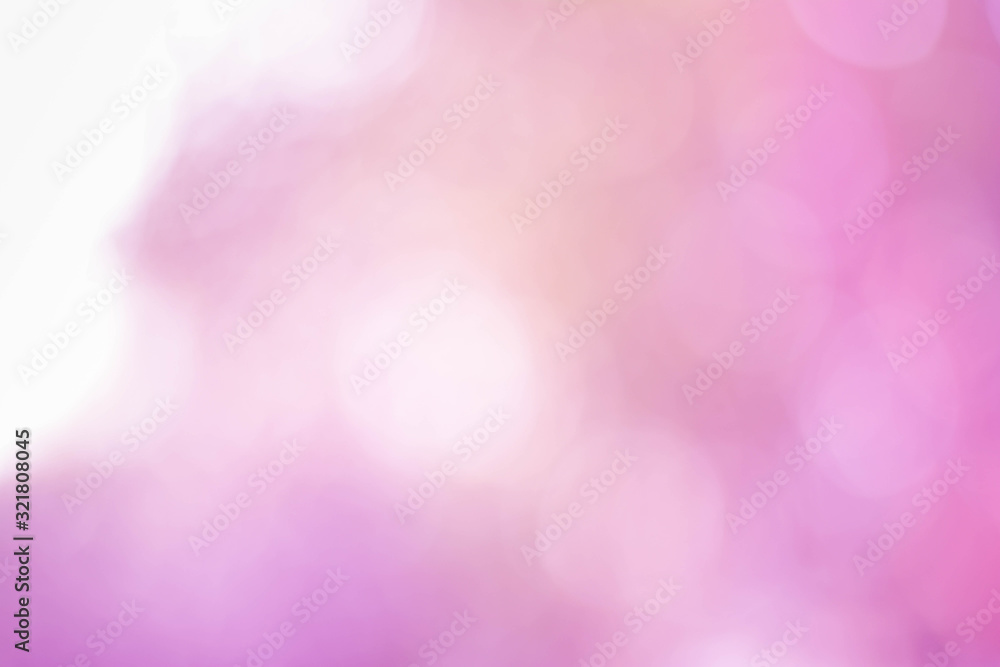 Fototapeta premium Pink abstract background, Pink bokeh background