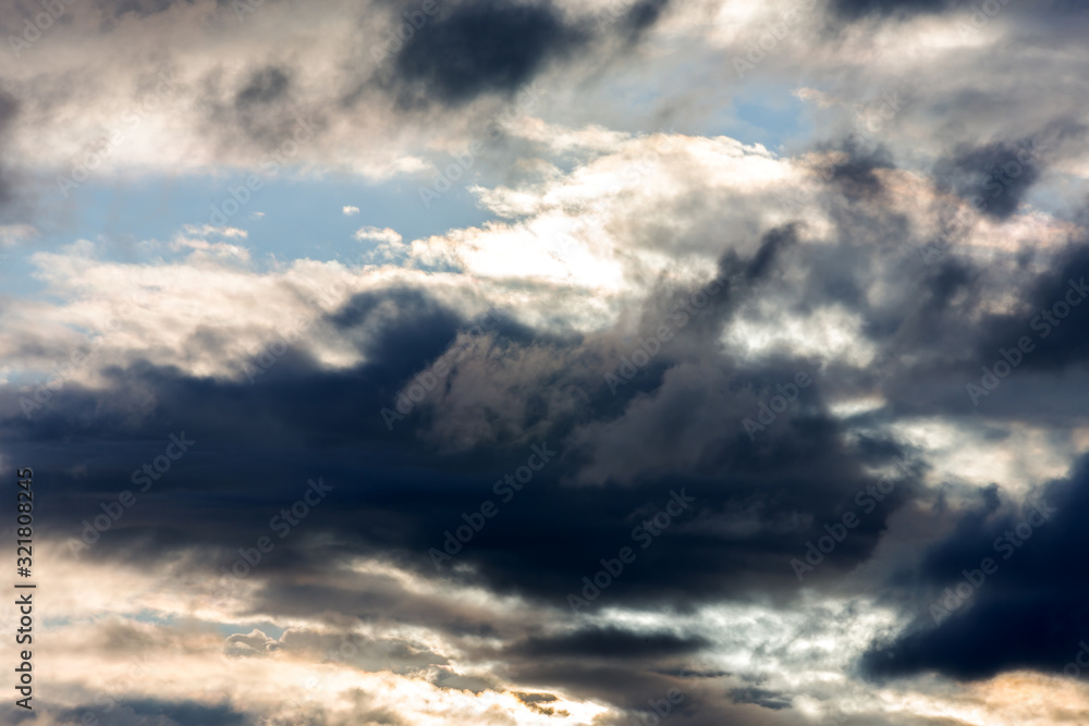 Fototapeta premium Himmel und Wolken 