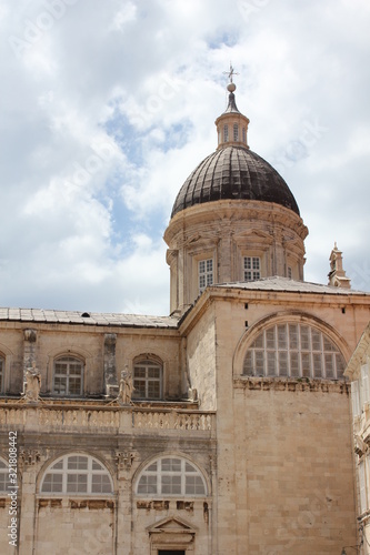 Obraz na płótnie dubrovnik katedra w salonie