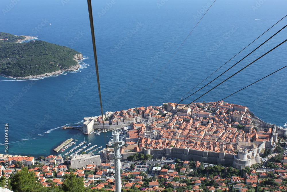 port dubrovnik panorama