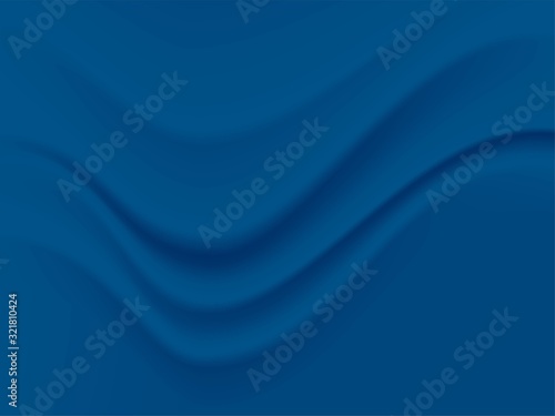Fototapeta Naklejka Na Ścianę i Meble -  Abstract background vector classic blue, color of the year 2020