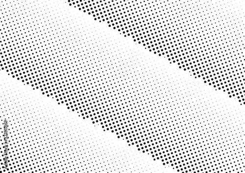 Wallpaper Mural Abstract halftone dotted background. Futuristic grunge pattern, dot and circles.  Vector modern optical pop art texture for posters, sites, business cards, cover, postcards, labels, stickers layout. Torontodigital.ca